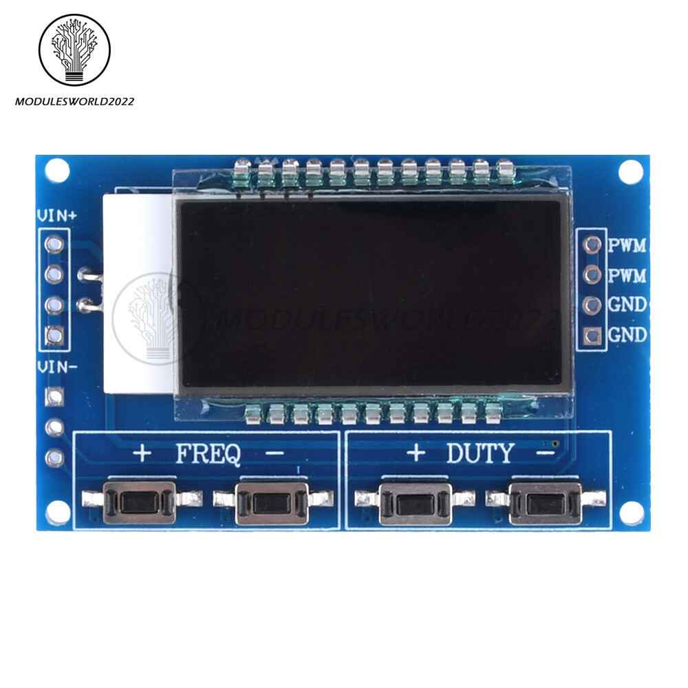 PWM Pulse Frequency Duty Cycle Square Wave Adjustable Module Signal Generator