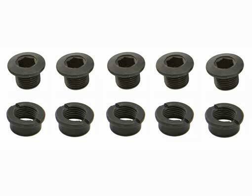 NEW! CHAINWHEEL BOLT SINGLE BLACK.
