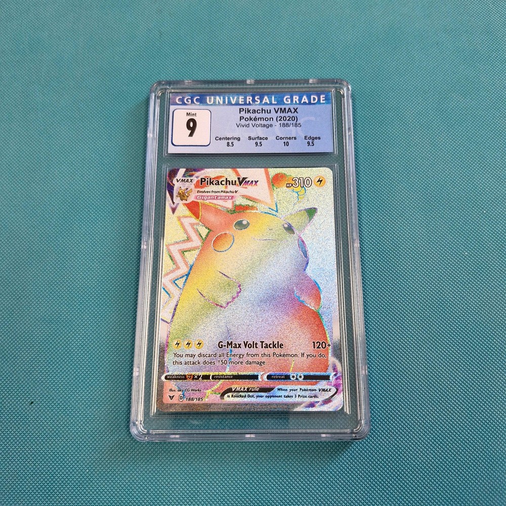 Pokemon Vivid Voltage Master Set 100% Complete with CGC 9 Pikachu BD367
