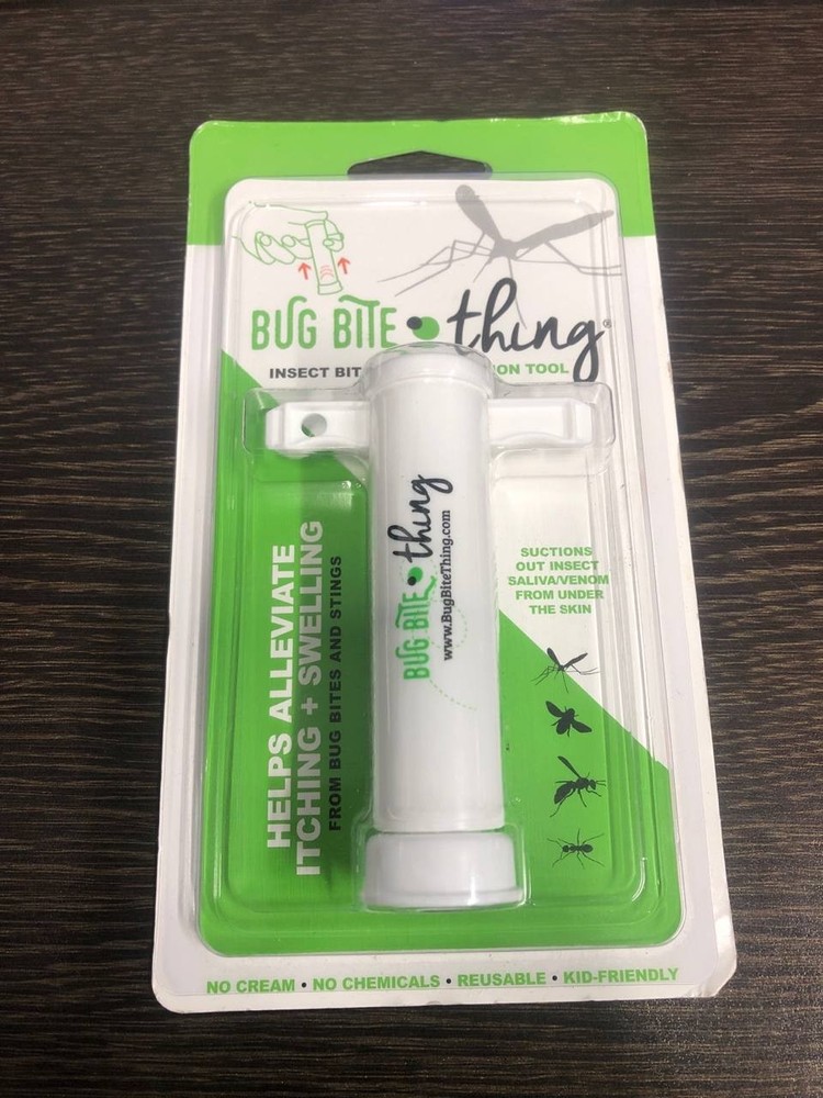 Bug Bite Thing Chemical Free Sting Suction Tool - White