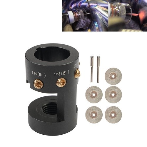 Tungsten Grinder Sharpener Multi-Angle & Offsets Head Tool TIG Welding