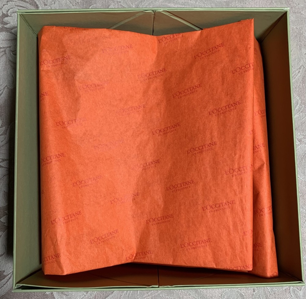 L'Occitane 1 Empty gift box wrapping kit -Different designs to choose from *NEW*