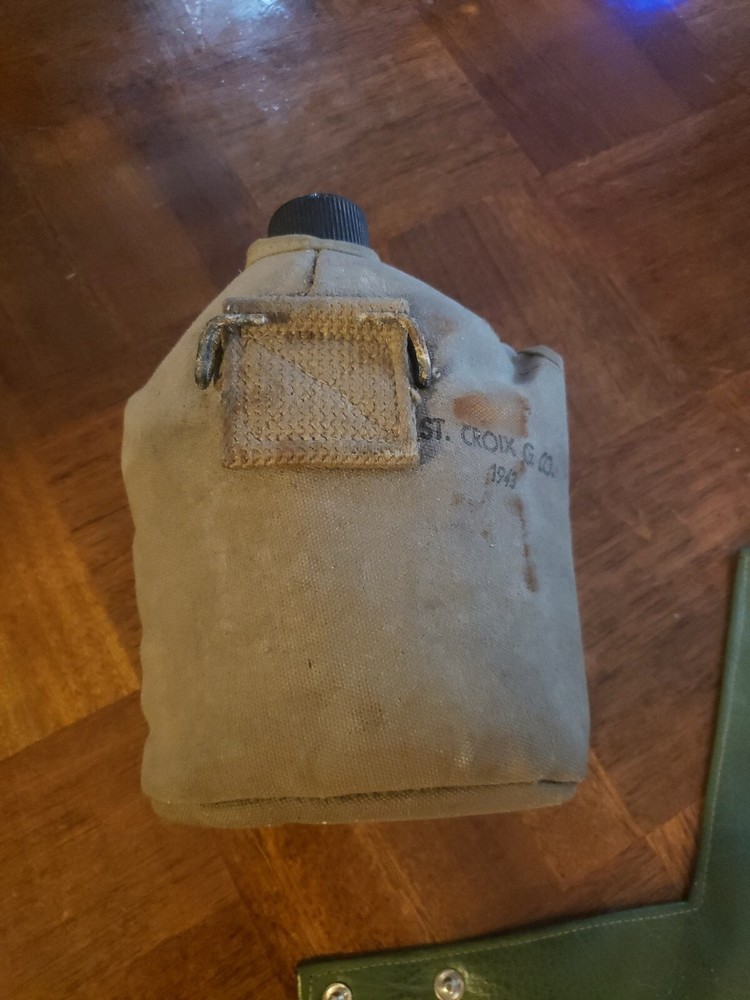 Military MP Belt and Canteen