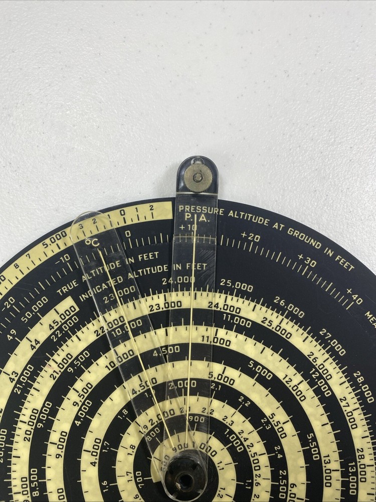 Original WWII Type AN 5837-1 Altitude Correction Computer