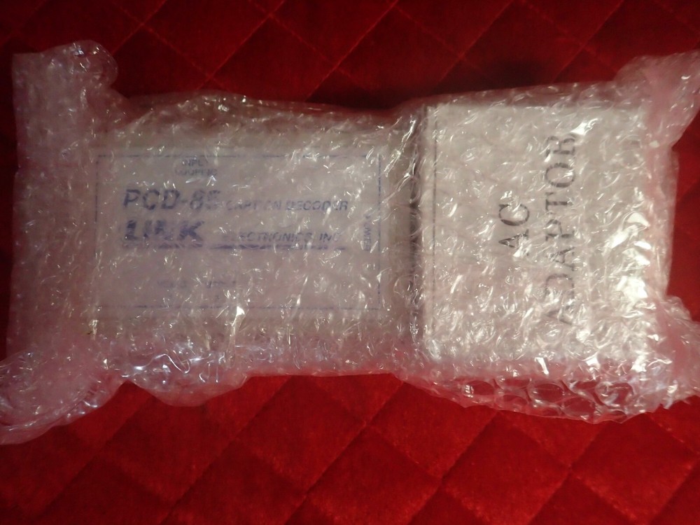 Link Electronics - PCD-85 - Portable Closed Caption Decoder - with Power Supply