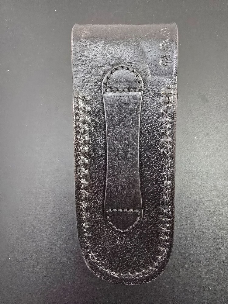 Buck 110 Leather knife sheath Ball Python, case 6265 New Handmade Sheath