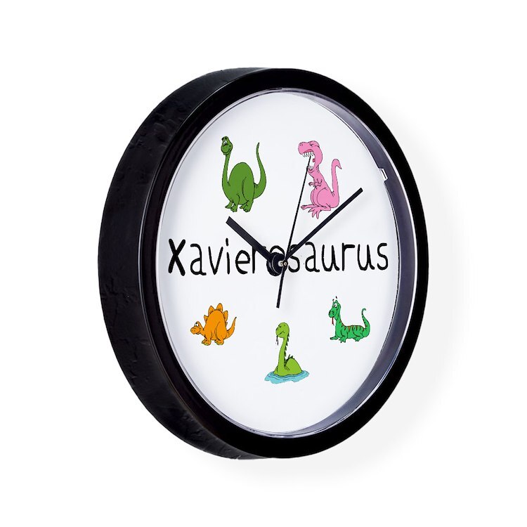 CafePress Xavierosaurus 10" Wall Clock (115514905)