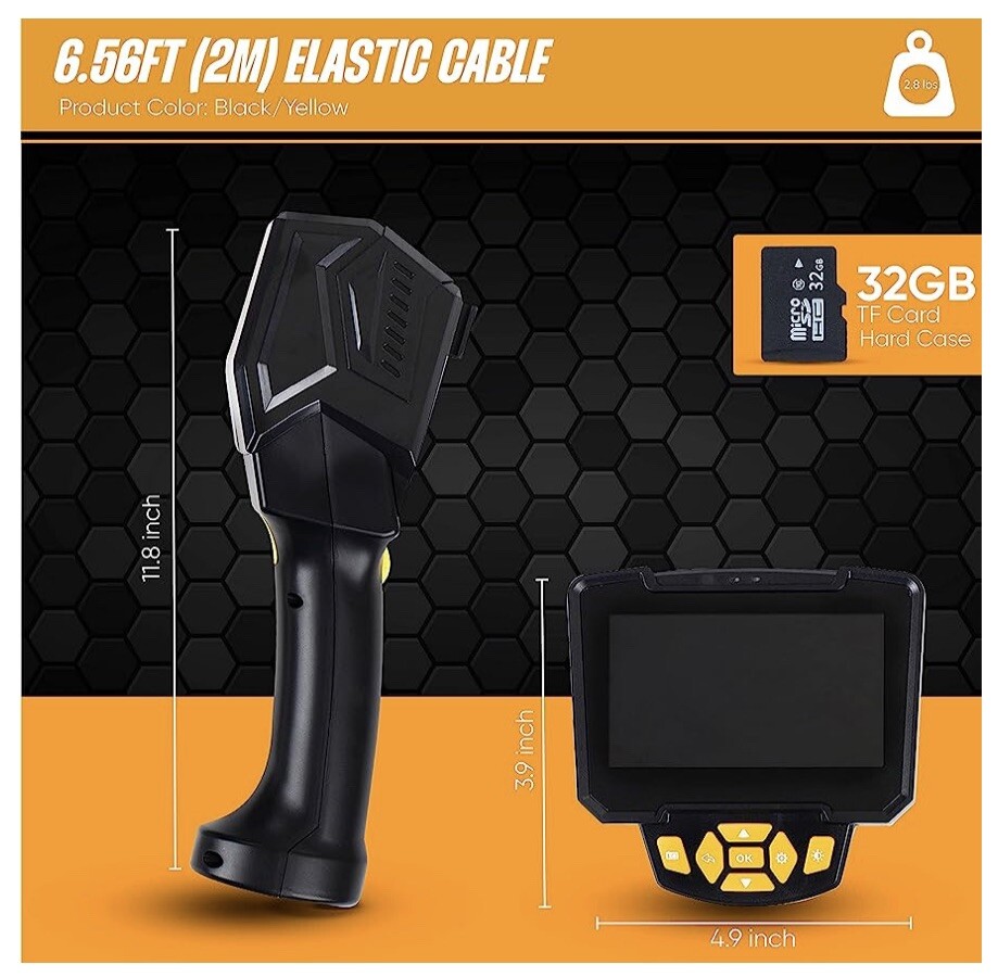 Articulating Borescope Inspection Camera