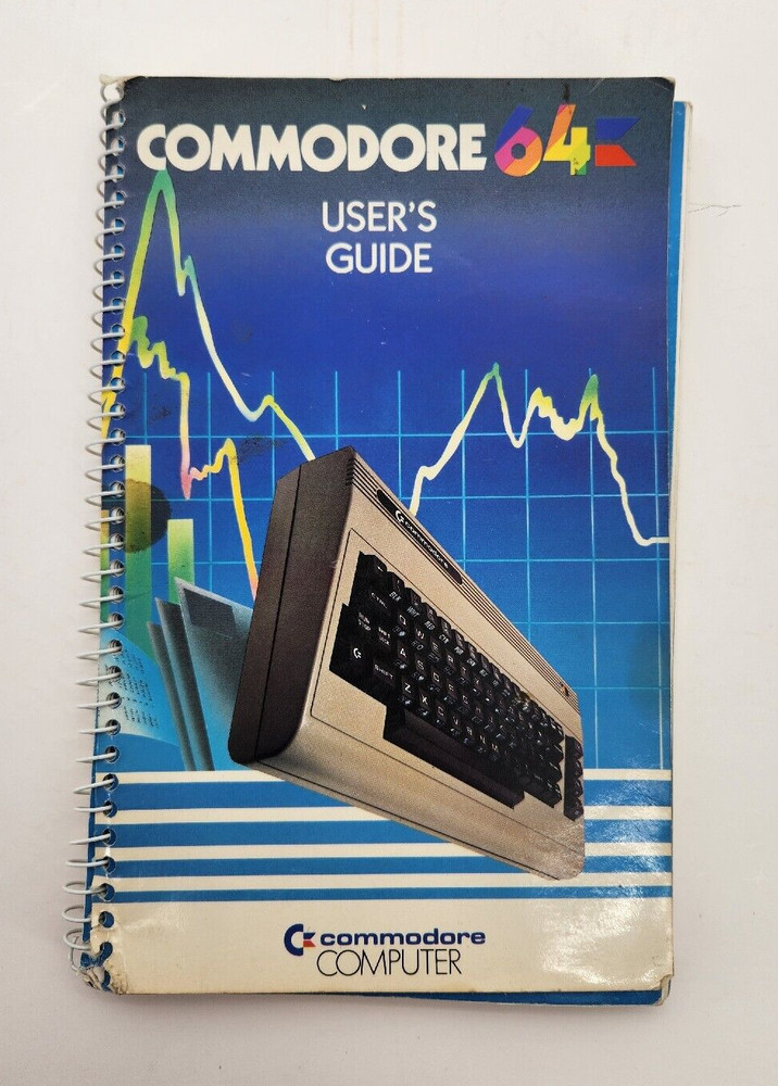 Commodore 64 User's Guide 1st Edition Third Printing 1983 Computer Manual