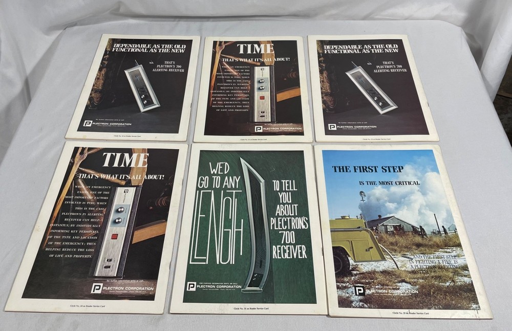 FIRE COMMAND magazine 12 issues from 1977