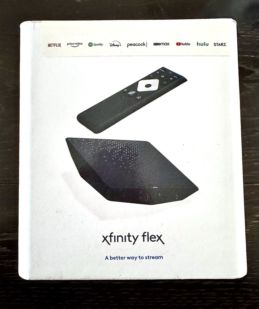 NEW Xfinity Flex Streaming TV Box 4K w/ Remote