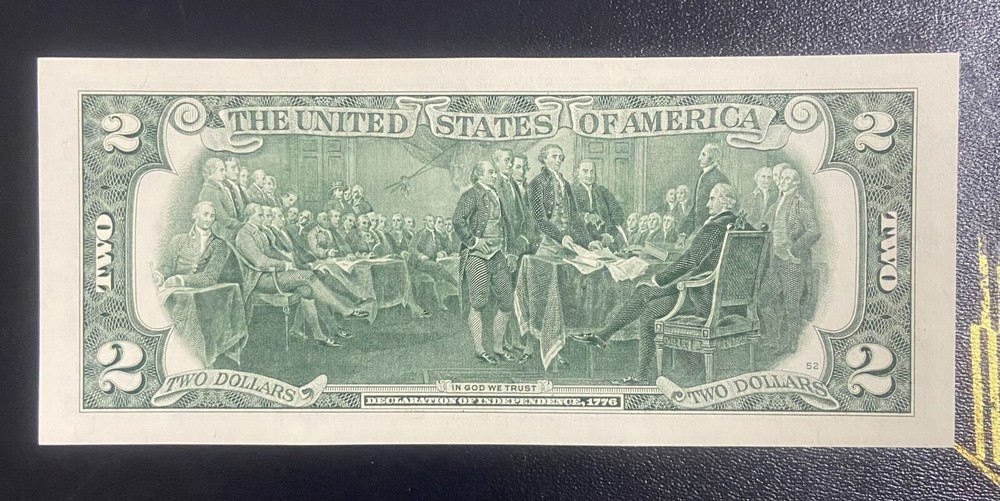2013 $2 Two Dollar Bill Serial RADA# E 1076.6701. UNC
