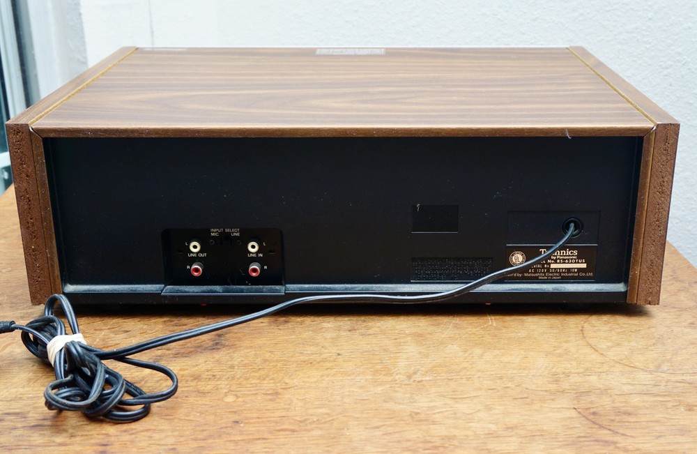 Technics By Panasonic RS-630T Cassette Deck. Not Fully Tested.