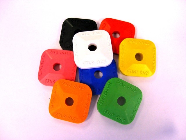 Stud Boy Yellow Super-Lite Plus Single Backers - 24 Pack