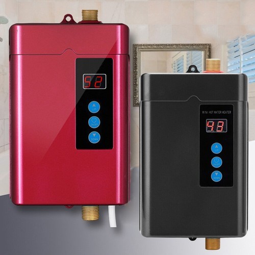 3KW Tankless Water Heater Electric Whole House Instant Hot On Demand 3000W 110V