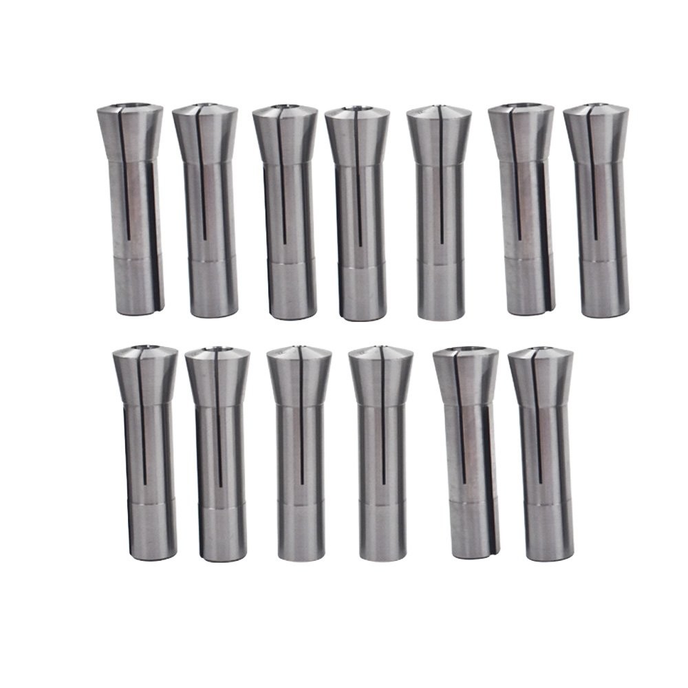 13PCS Precision R8 Collet Set Mill Collets Set ?C Collets for Mill Machine