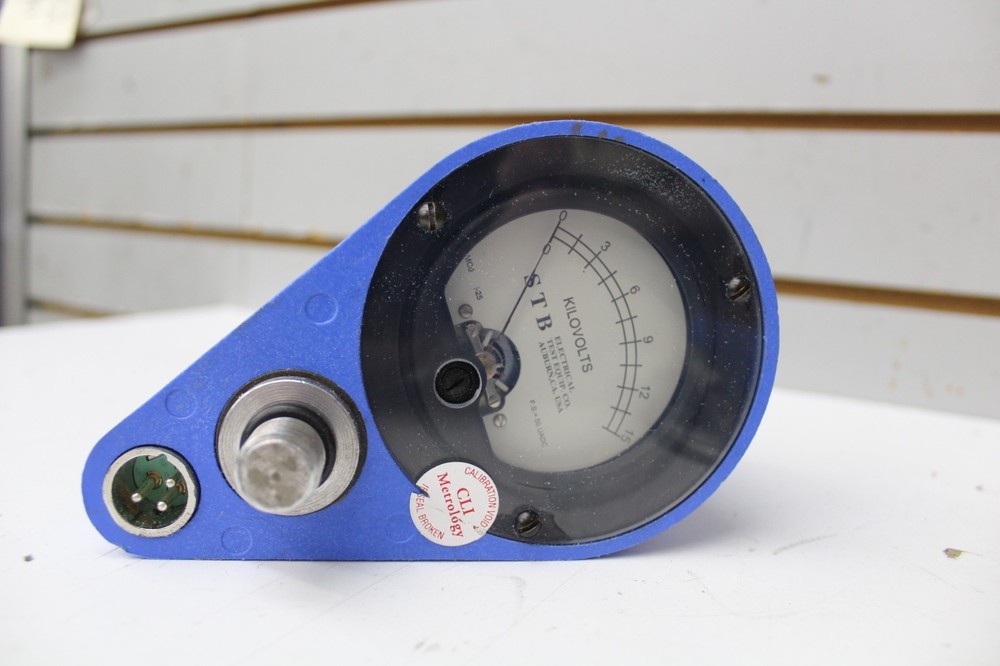 STB PHASING VOLTMETER 25/35 VOLT METER SENSOR W/ CASE