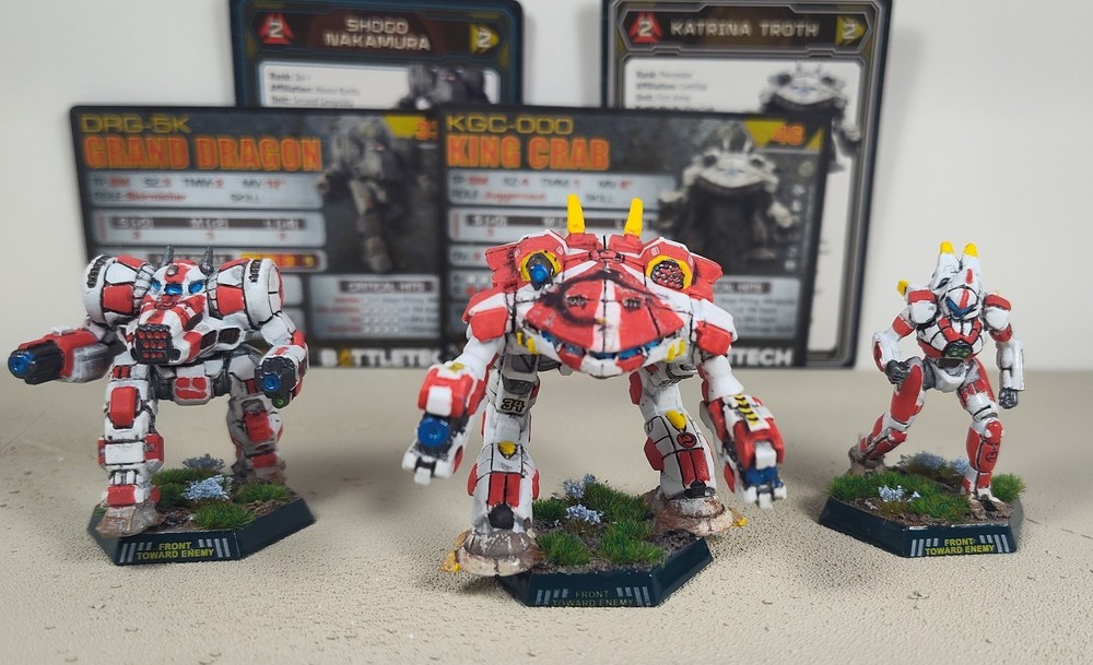 Pro-Painted Battletech Miniatures Commission Services