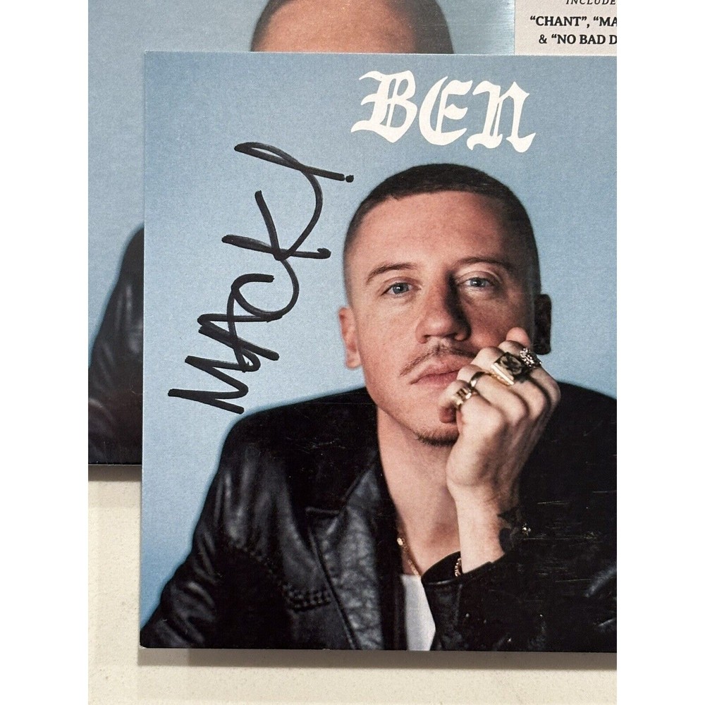 Macklemore Signed / Autographed Ben CD New
