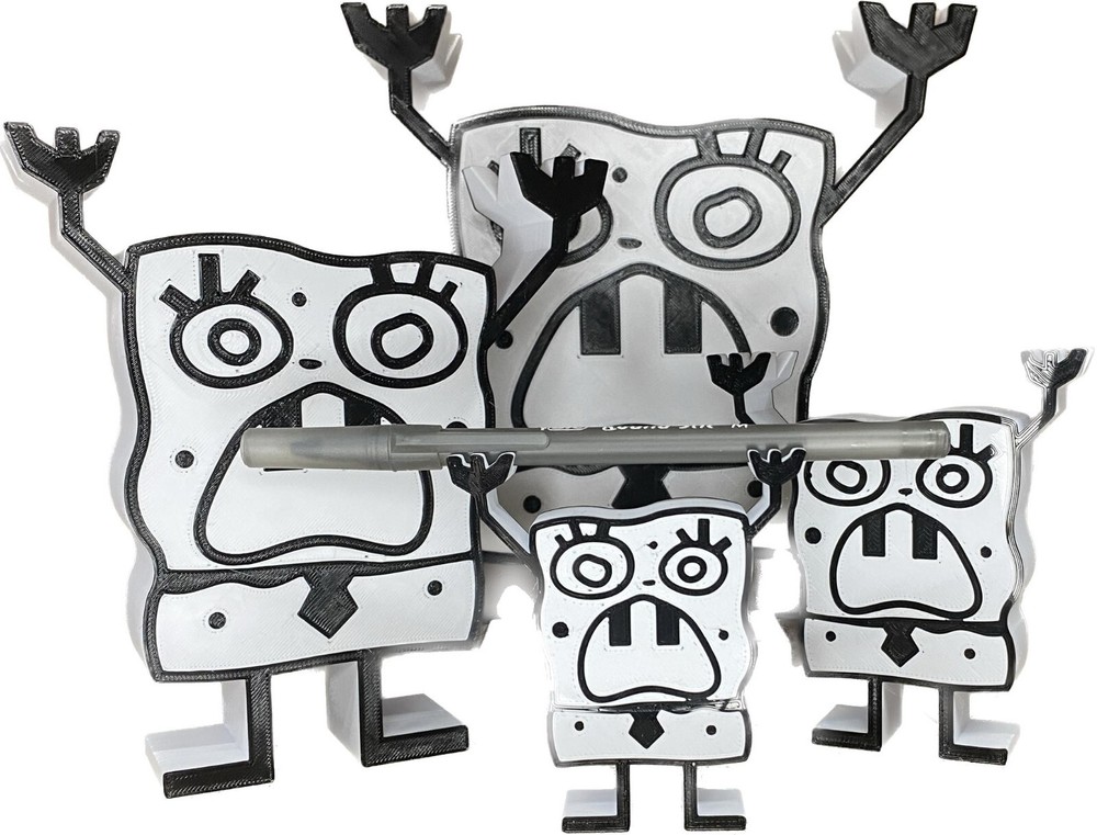 Dodle bob Pen Holder - Double Sided - 4 diffrent sizes