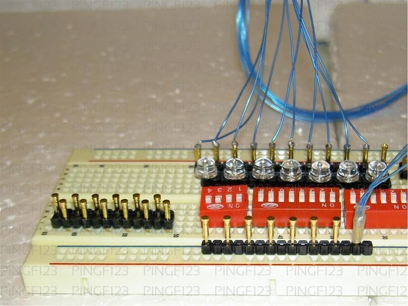20 test point interface pin - prototype breadboard pcb