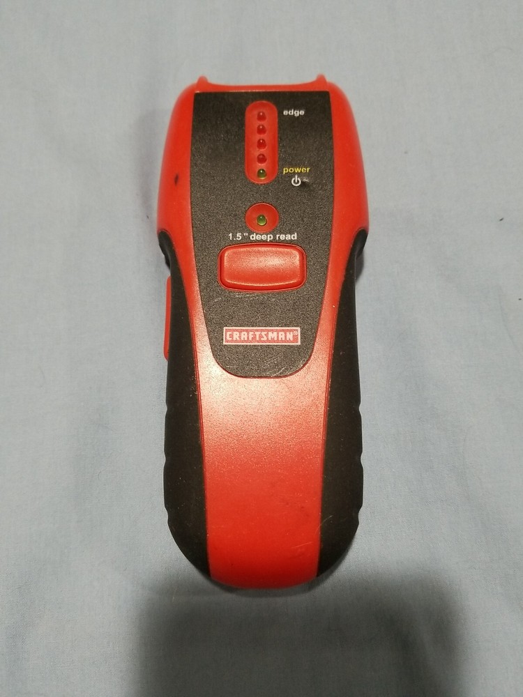 Craftsman 49032 3/4" Deep Stud Joist Sensor Finder Original Excellent Condition