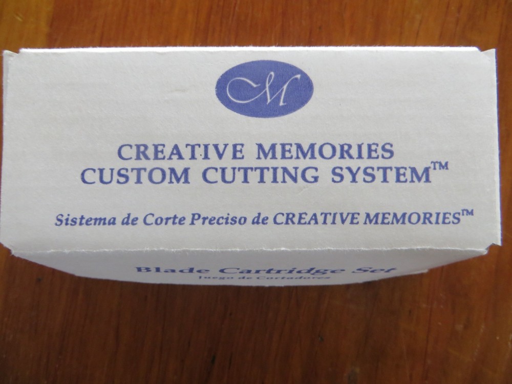 Creative Memories Custom Cutting System Blade Cartridges Blue 2 Pack