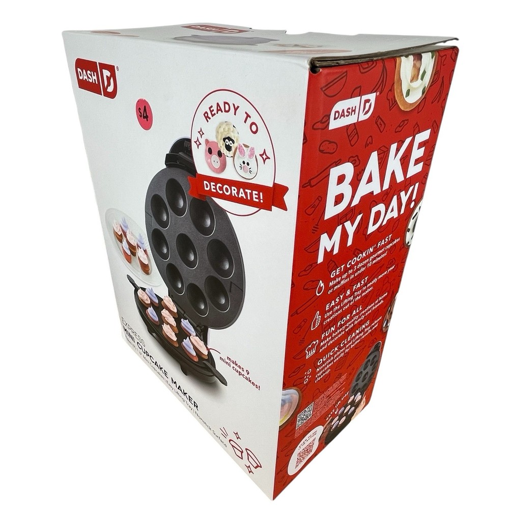 DASH D Express 9 Mini Cupcake Maker Purple