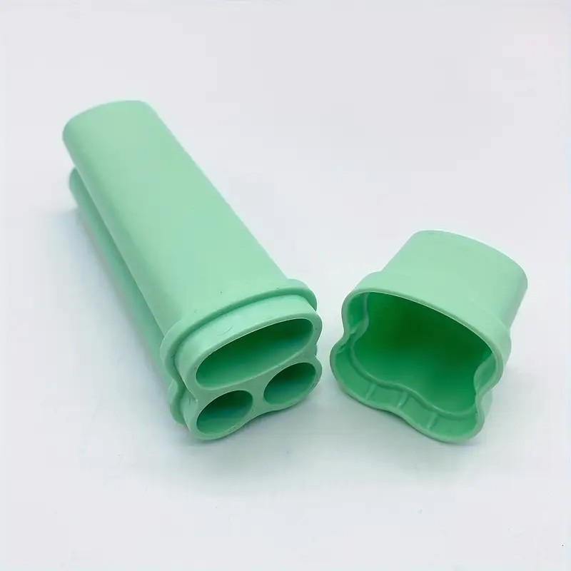 Pre-roll storage container - black - hold 2 pre-roll cigarettes and 1 lighter