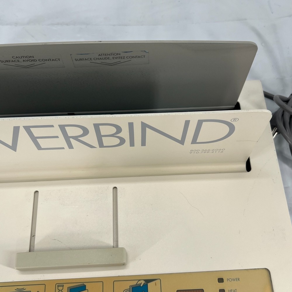 CoverBind 5000 Desktop Binding Machine w/Power Cable