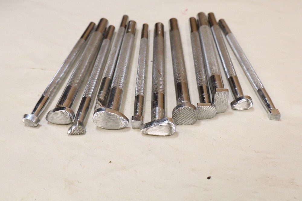 Craftool Leather Stamp / Punch Punches 12 Texture Textured