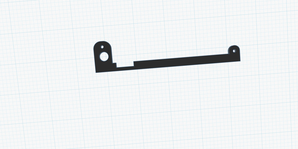 Commodore VIC-20 VC 20 replacement connector plate 3D printed