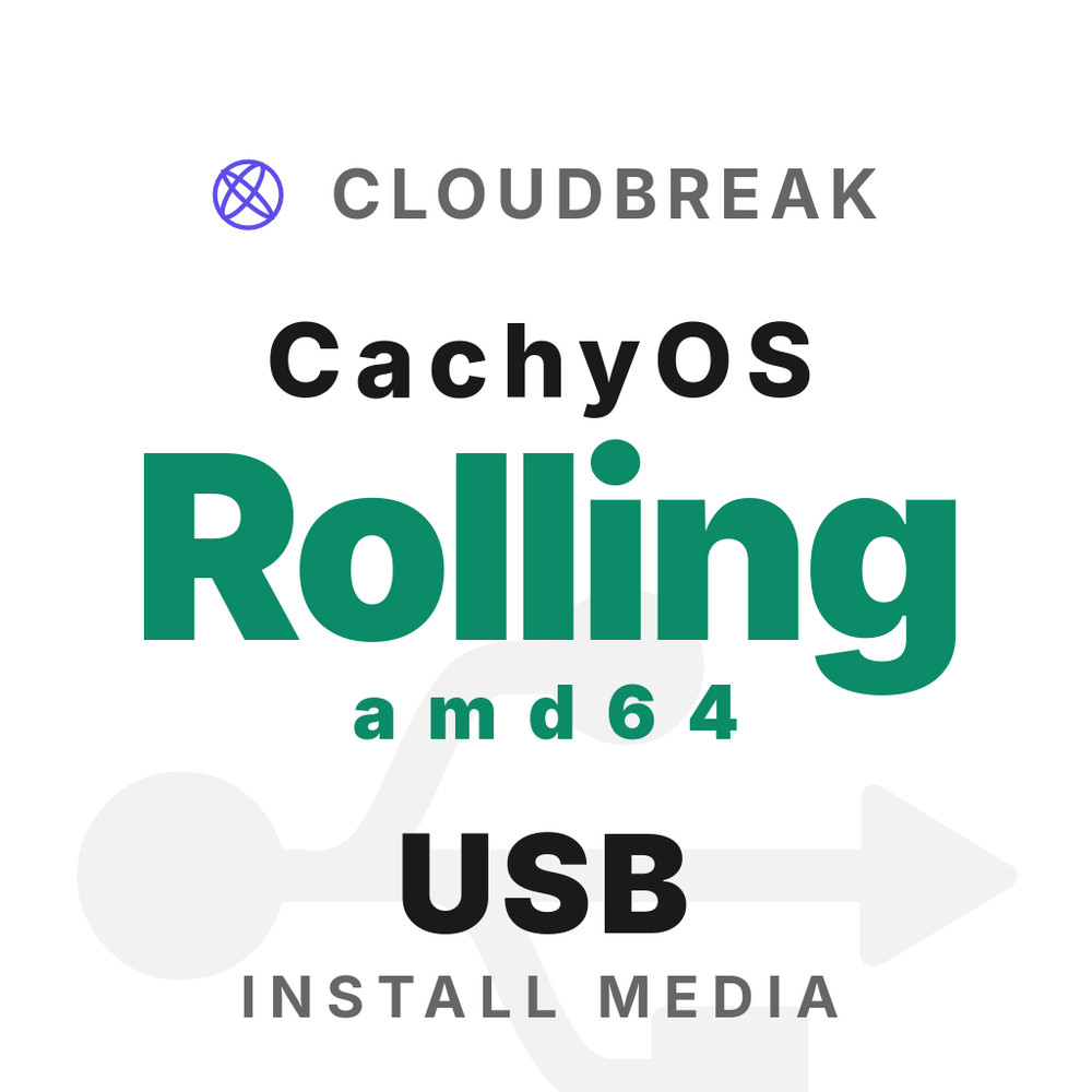 CachyOS Rolling amd64 Bootable/Live Install USB NEW