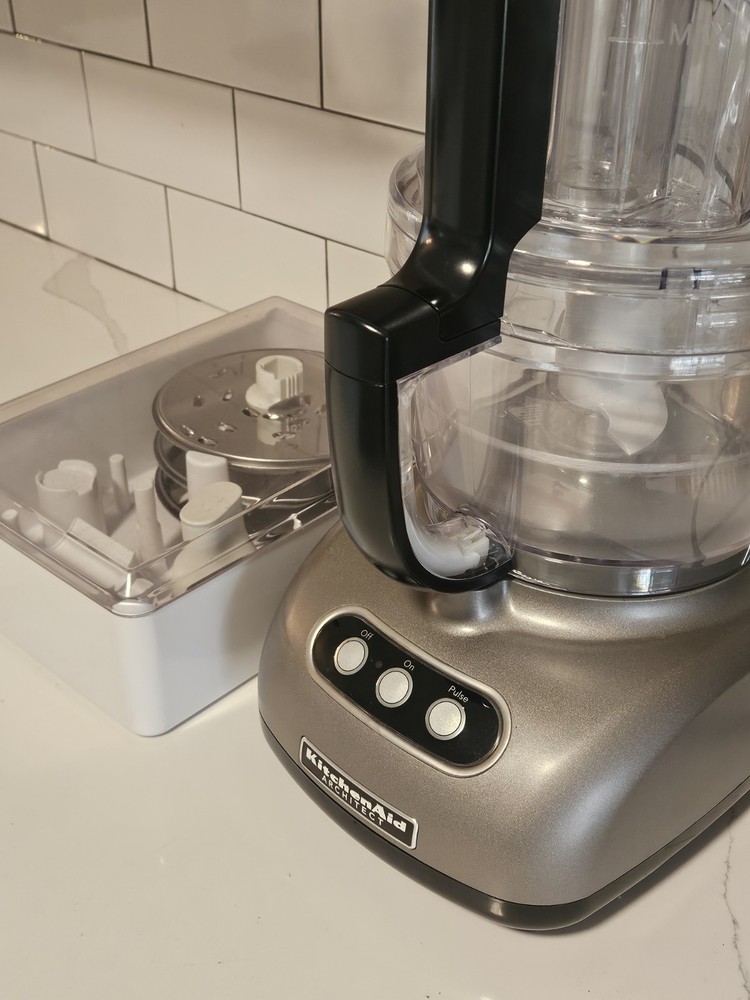 KitchenAid Architect 7-Cup Food Processor COMPLETE SET w/ Storage Case - Tested