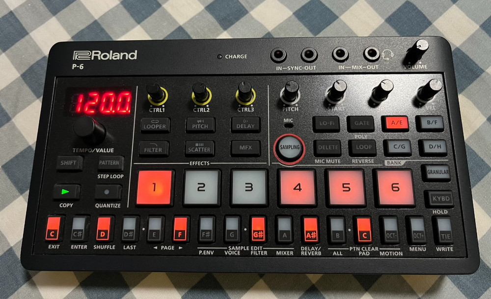 1pcs Roland P6 Sampler