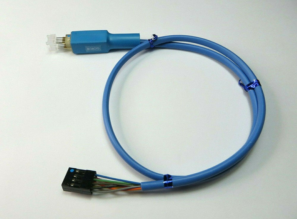 SOIC8 Pogo Pin Adapter With Attached Guide Cap For Universal EEPROM programmer