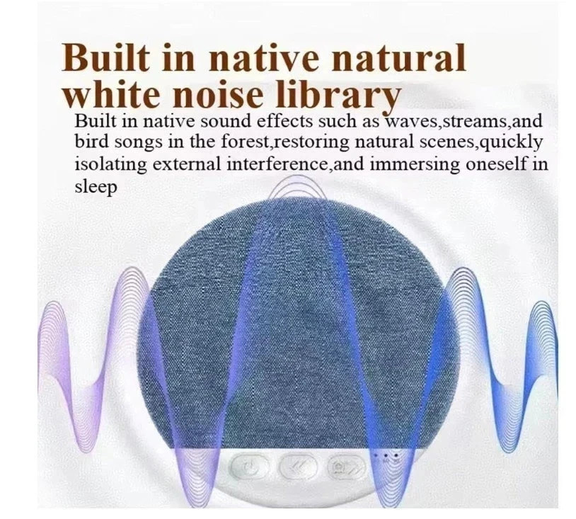 Under-Pillow Speaker for Sleeping - Portable Wireless Bluetooth Bone Conduction