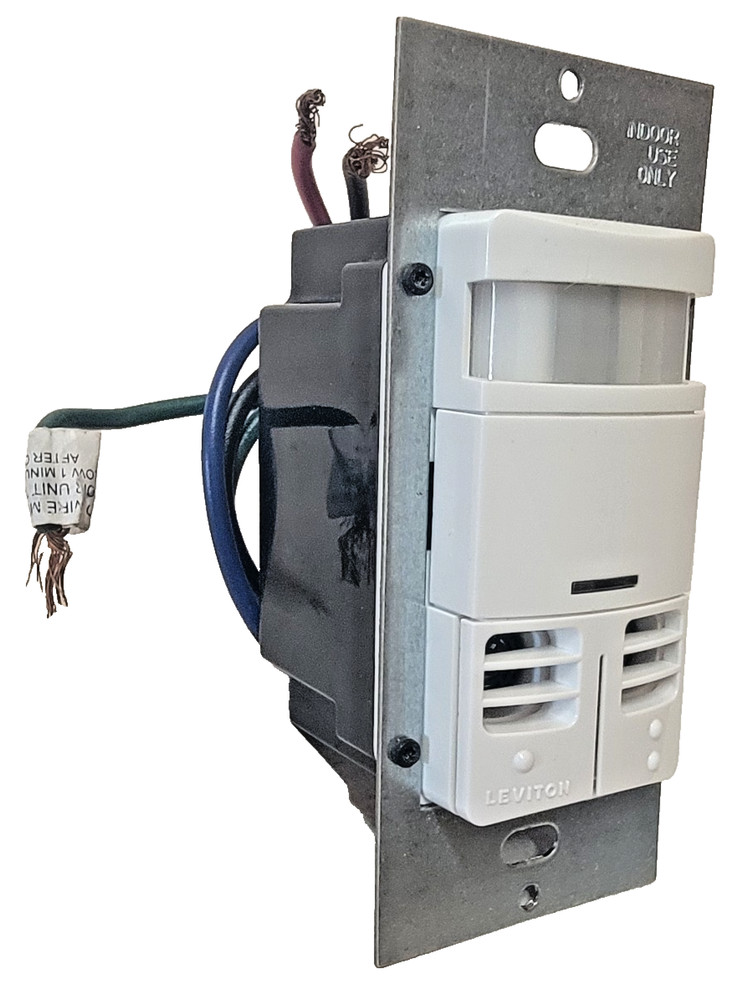 Leviton Decora OSSMD-GDW Multi-Tech Dual Relay Sensor