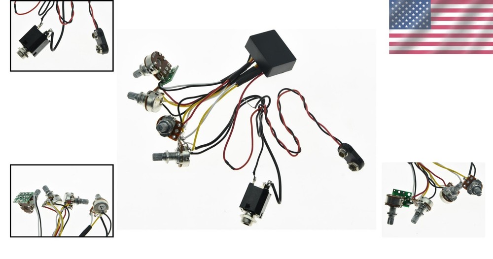 EQ Equalizer Bass Guitar Preamp