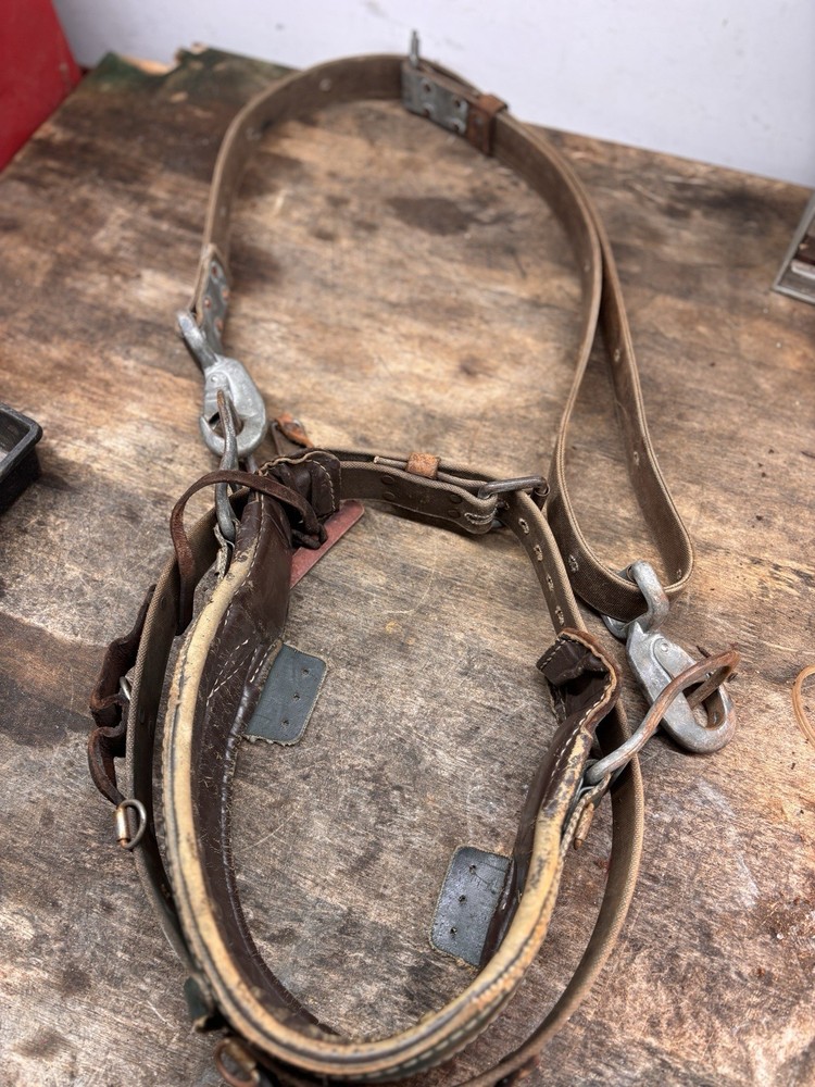 Lineman’s Climbing Belt And Pole Strap