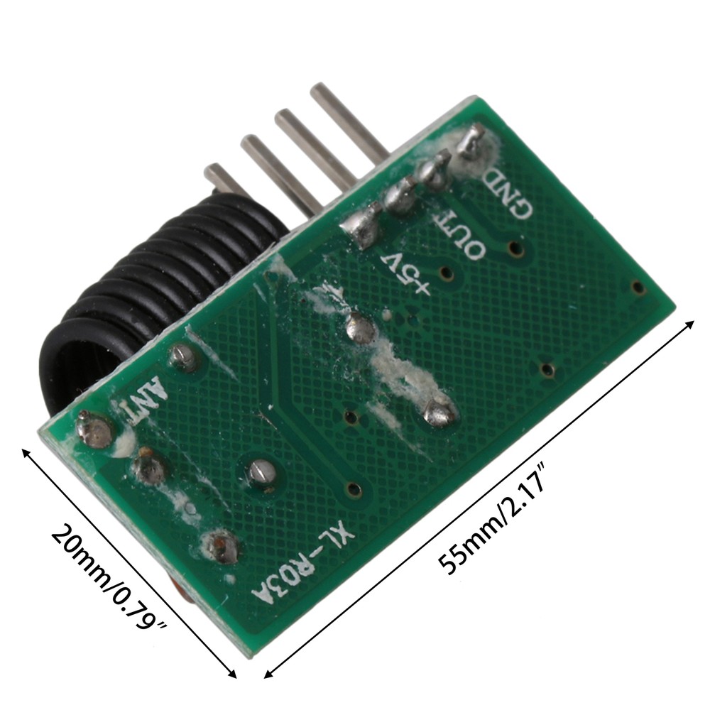 Wireless Transmitter And Receiver Module 433MHz Plastic for Remote Control