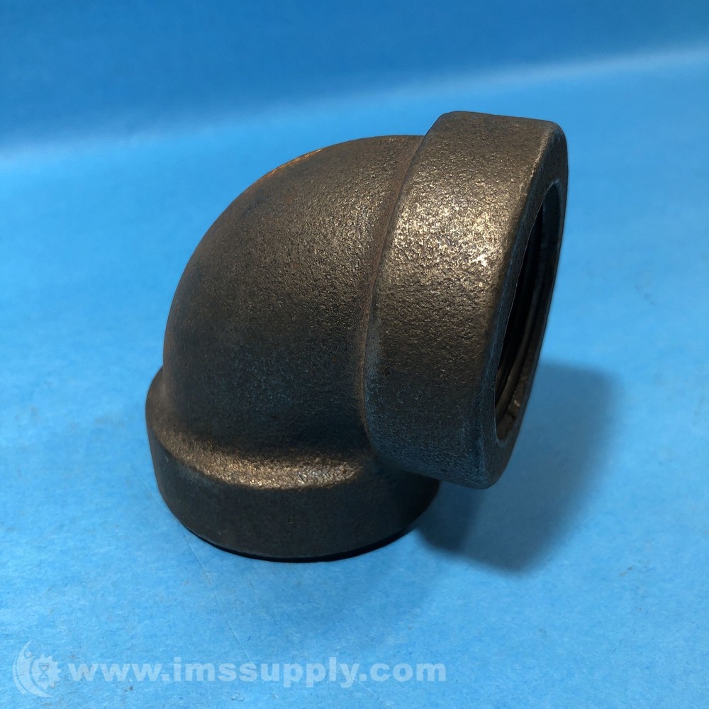 Black Iron Elbow 90 Pipe Thread Fitting FNIP