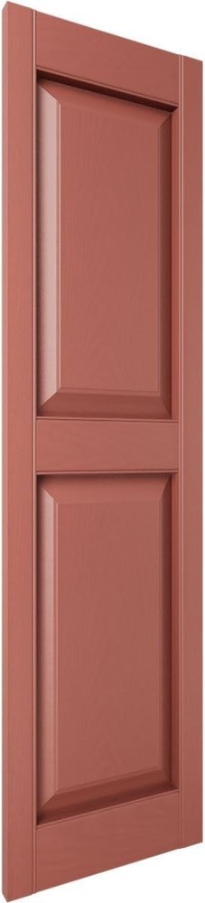LP2C14X06400RD Custom Two Equal Panels, Raised PanelShutter (Per Pair)14 1/2"