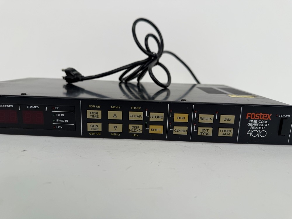 Fostex 4010 Sub System Time Code Generator / Reader