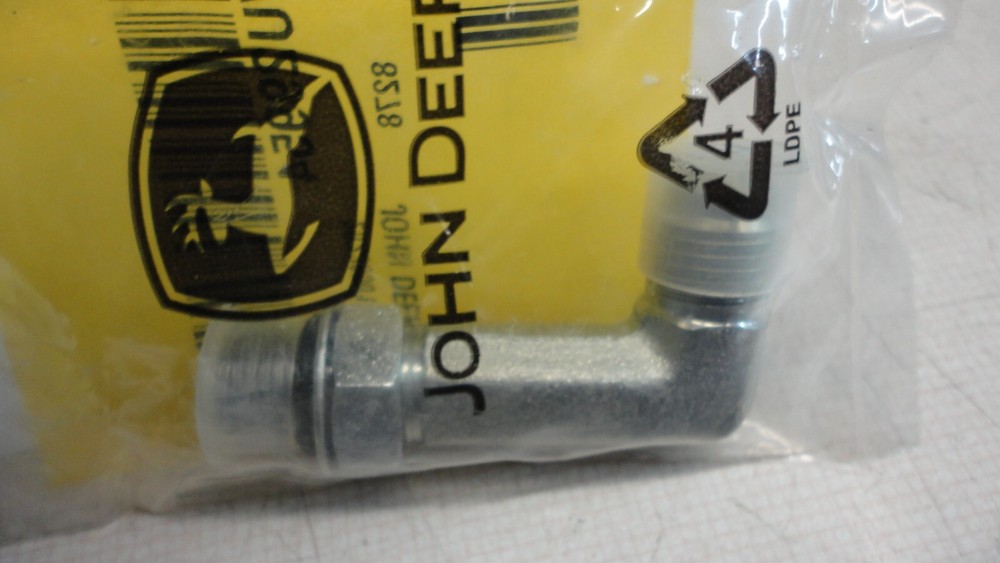 SELECT JOHN DEERE EQUIPMENT MODELS HYDRAULIC ADAPTER FITTING PART# LVU29954