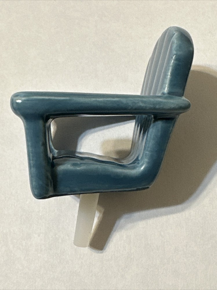 Nora Fleming Chillin Chair Blue Adirondack Mini A67