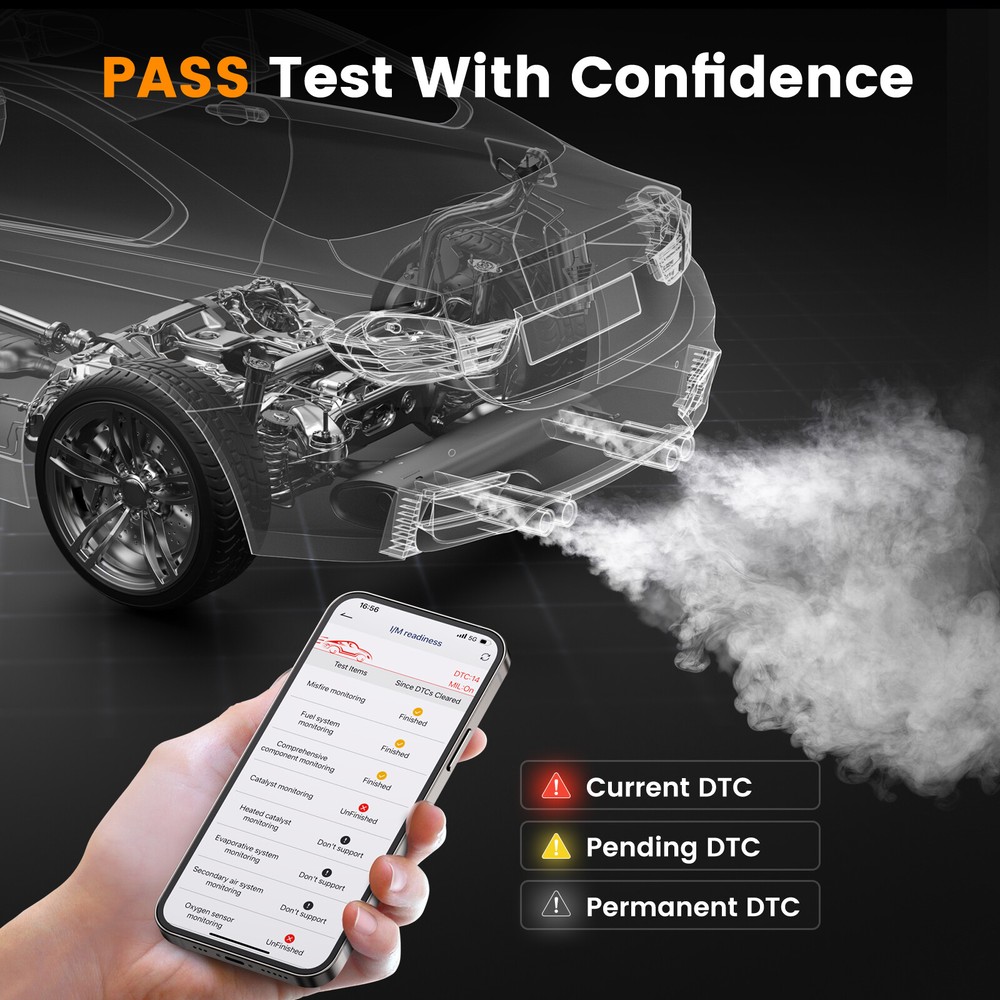 ANCEL AD310 OBD2 Scanner Bluetooth for iOS Android Check Engine Diagnostic Tool