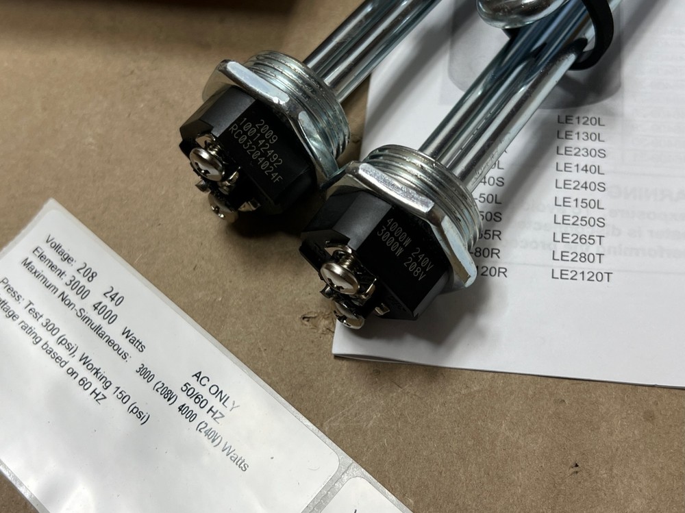 Bradford White ElectriFlex LD Water Heater LDCE Conversion Kit 240V 8kW 208V/6kW