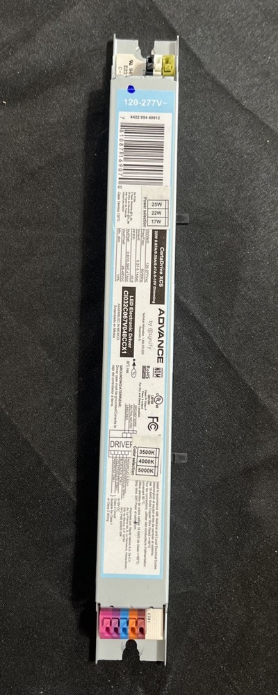 Advance LED Electronic Driver 120v Dimmable CI034C067V048CCX1