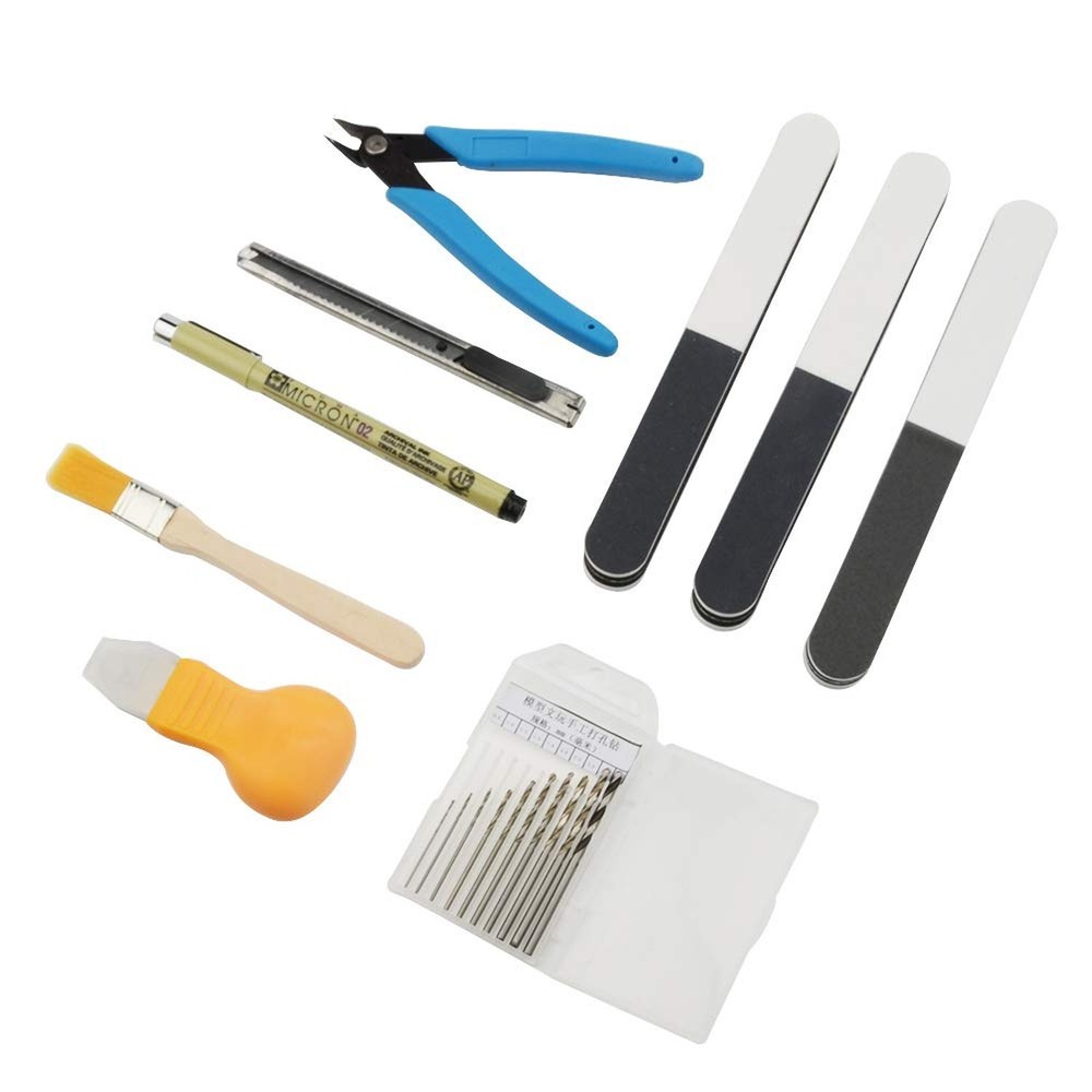 Professional 39 PCS Model Tools Kit Modeler Basic Tools Craft Set Hobby Build...